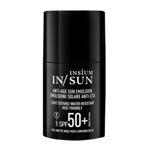 Insium Emulsione Solare Anti-Età SPF 50 Protezione Alta Viso e contorno Occhi