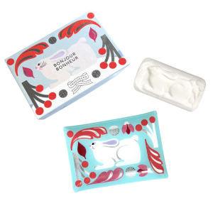 Fragonard  Bonjour Bonheur Sapone con Portasapone